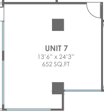 menlo professional park Office unit layout